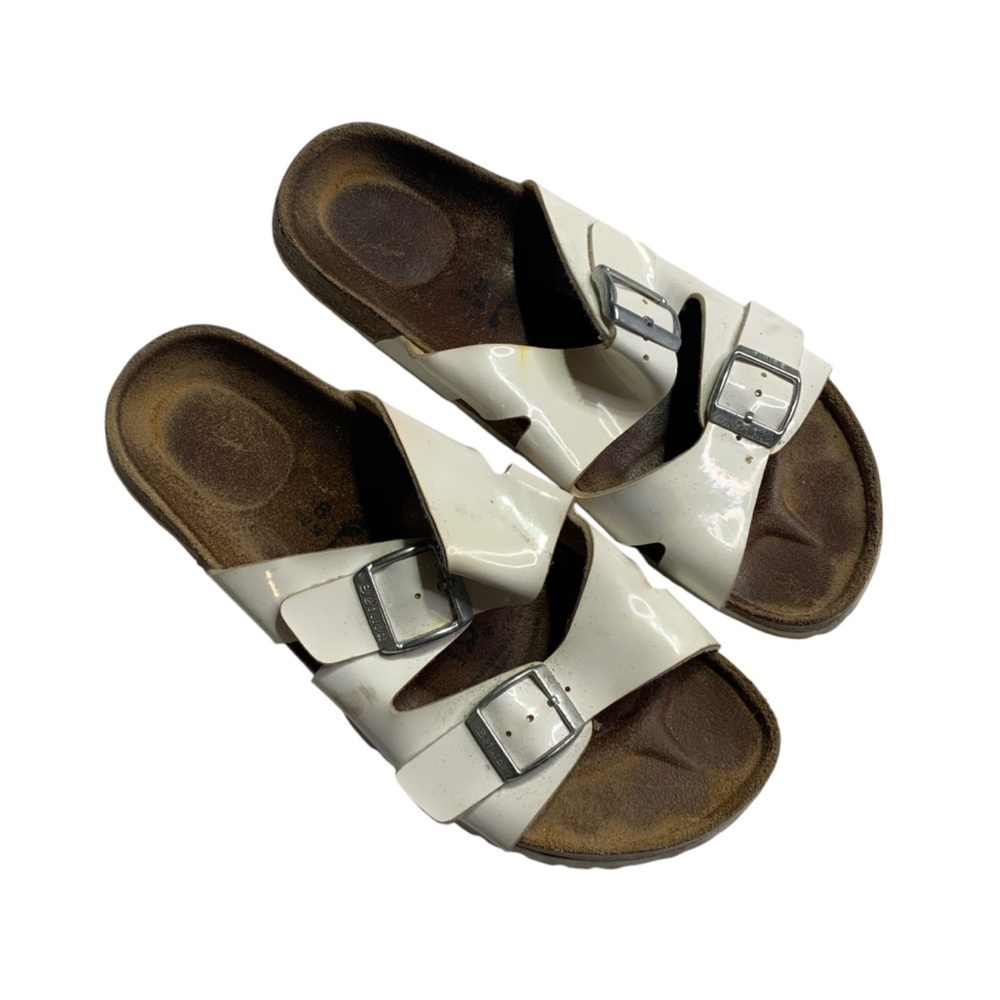 Betula by Birkenstock 8 double buckle slippers